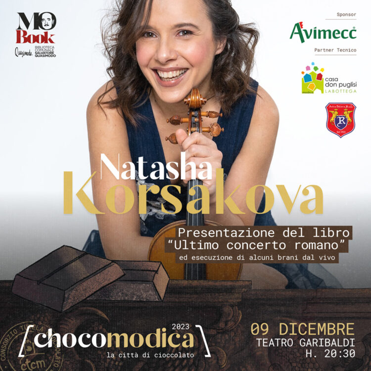 Natasha Korsakova - Presentazione "Ultimo concerto romano"
